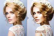 Caramel Wedding Photoshop Action, an Action Add-On by skybluecreative (Thumbnail 3 of 8)