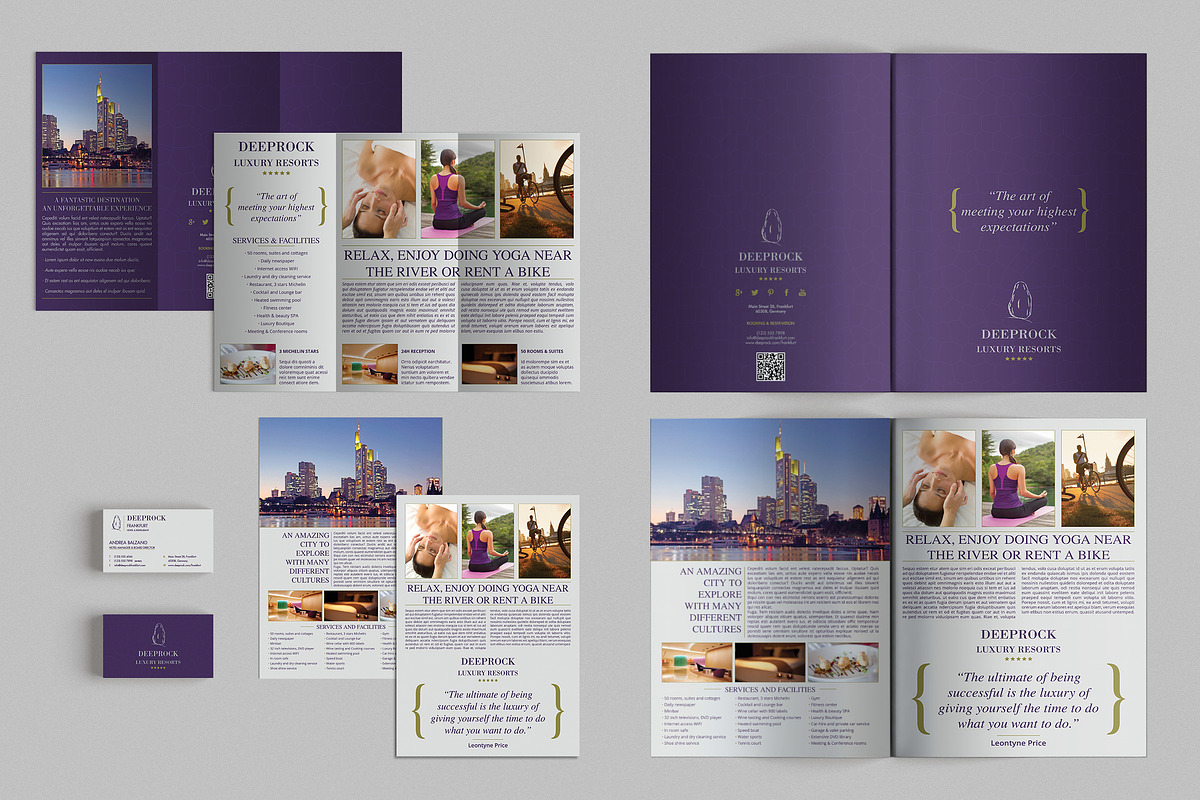 Set of Brochures / Stationery 01, a Brochure Template by Andre28 (Photo 1 of 3)