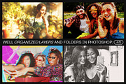 12 Photo Effect Templates, a Brushes & More by iDoodle Studio (Thumbnail 4 of 6)