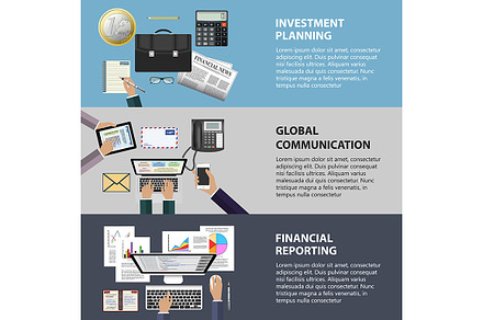 Modern flat design concept