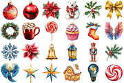 Sparkle Christmas Clipart, an Illustration by Daily.Designs (Thumbnail 2 of 3)