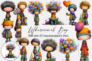 Whasicimal Boy  clipart, an Illustration by Designworld