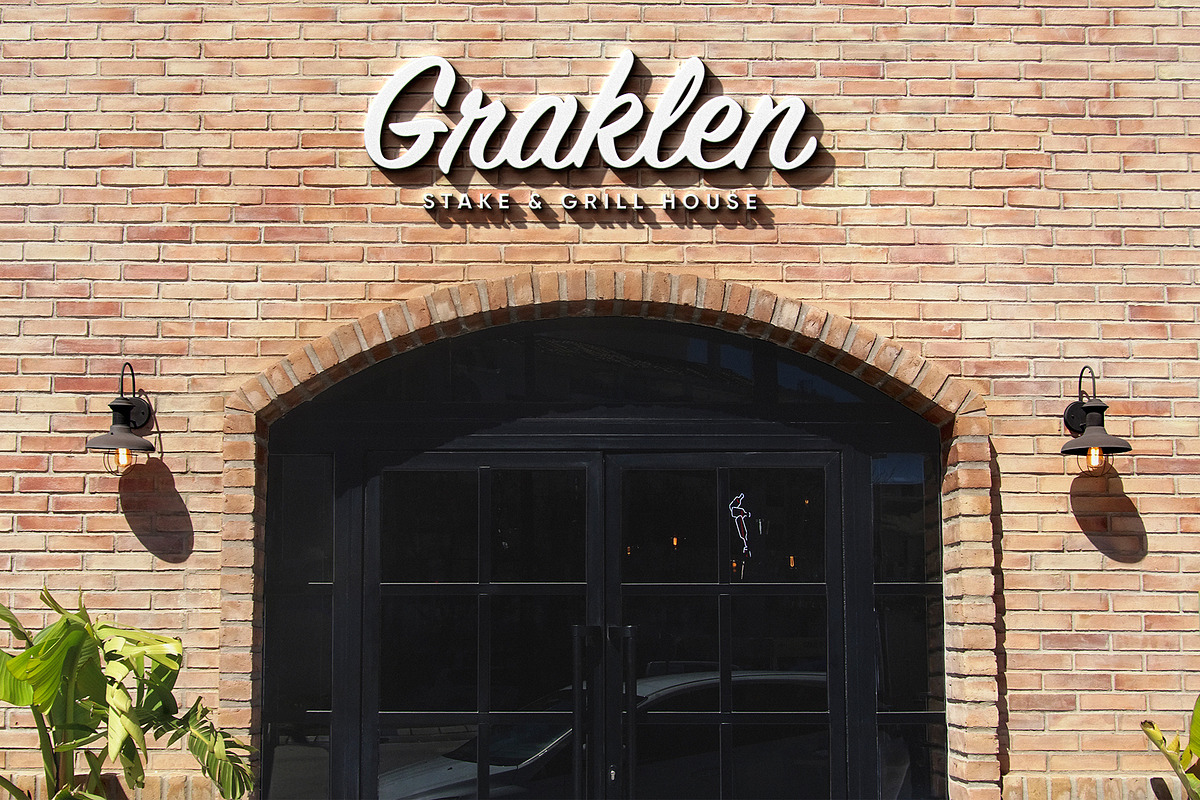 Logo Mockup 3D Sign Brick Wall, a Product Mockup by Asylab (Photo 1 of 5)