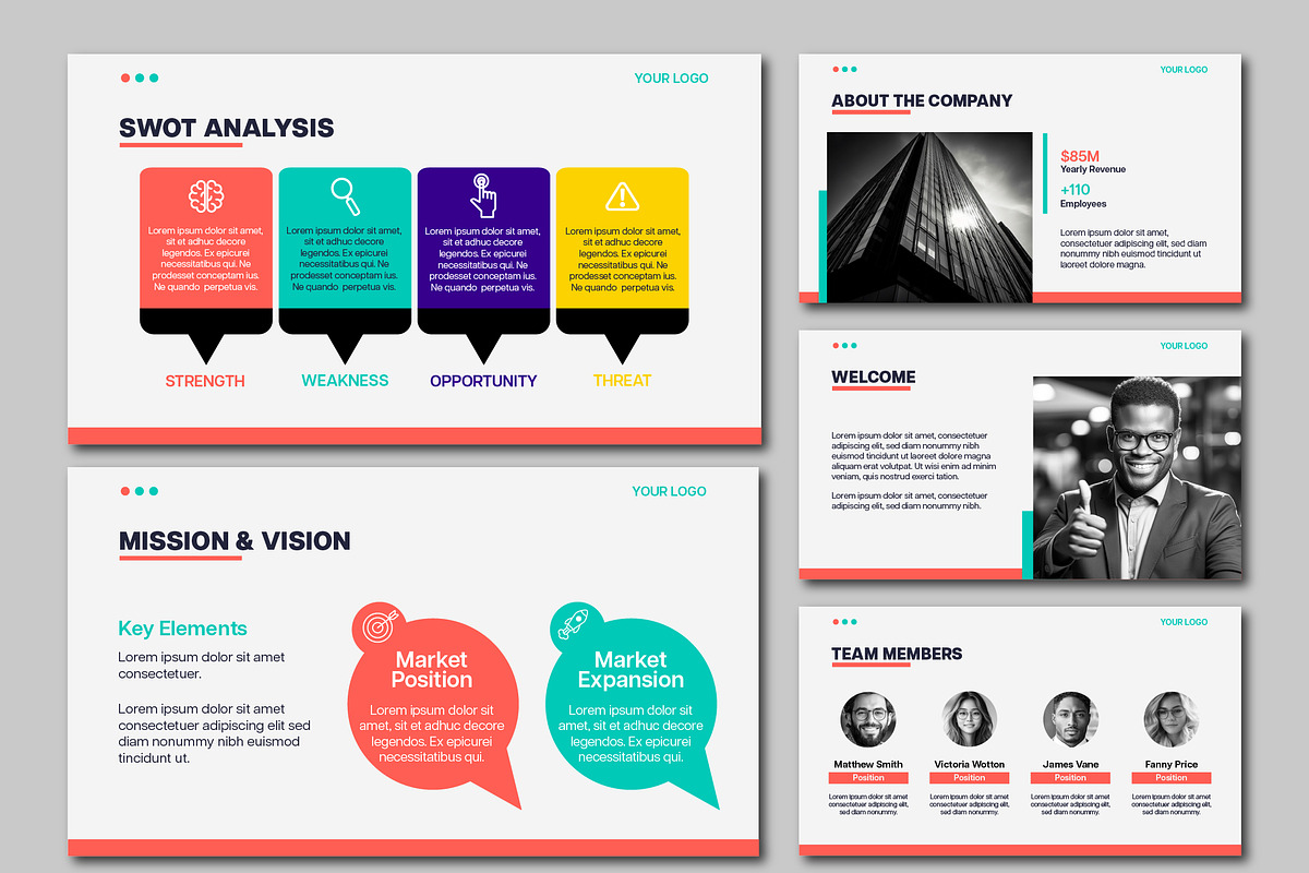 Business Strategy Presentation, a Templates & Theme by studiogstock (Photo 4 of 4)