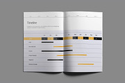 Project Proposal Brochure Template, a Brochure Template by White Graphic (Thumbnail 10 of 16)