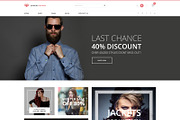 Fashion- eCommerce PSD Template, a Websites & App Template by WebbyTemplates (Thumbnail 3 of 11)