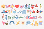 Groovy Summer SVG Bundle, an Illustration by TatiMockup (Thumbnail 2 of 5)