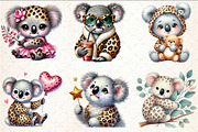 Koala Clipart, Leopard Koala Clipart, a Seasonal Illustration by Rose Art (Thumbnail 4 of 4)