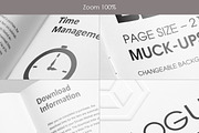 Brochure / Magazine Mock-Up, a Print Template by resumetemplathttps://d3es (Thumbnail 11 of 13)