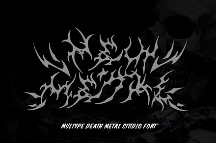 New Metal - Heavy Metal  Font
