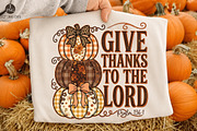 Give Thanks To The Lord Png, a Seasonal Illustration by Libby Wishes (Thumbnail 1 of 4)
