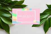Bright Business Card Template, a Business Card Template by SunshineStudioBoutique (Thumbnail 4 of 10)
