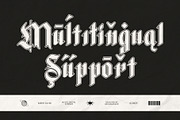 Blackbones – Blackletter Typeface, a Blackletter Font by Krismagraph (Thumbnail 9 of 10)