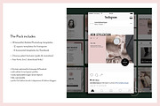 Lifestyle Social Media Kit • Mïa, a Social Media Template by Nonola (Thumbnail 2 of 9)