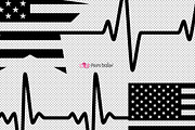 USA Heartbeats SVG, an Object Graphic by PolpoDesign (Thumbnail 7 of 7)