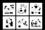 Animated Multicultural Illustrations, a Person Illustration by Prosymbols (Thumbnail 10 of 11)
