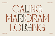 CAROVERA - Display Luxury Serif Font, a Serif Font by Indotype Foundry (Thumbnail 2 of 10)