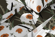 White impressionist flowers pattern, a Pattern Graphic by Nocito Design (Thumbnail 4 of 5)
