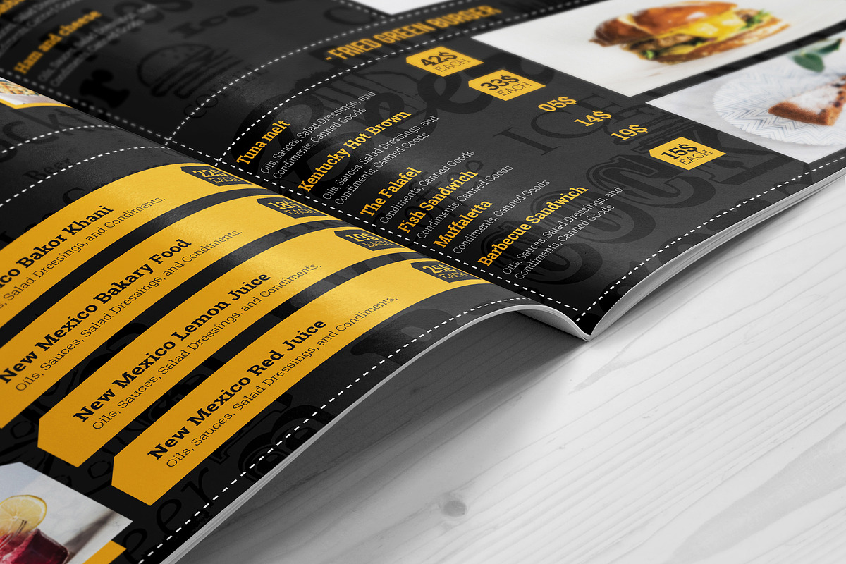 Special Food Menu Brochure -12 Pages, a Brochure Template by ZAAS (Photo 8 of 9)