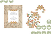 Vintage Japanese Flower Woodcuts, an Object Graphic by Blixa 6 Studios (Thumbnail 13 of 23)