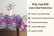 Paper Mosaic Seamless Patterns, a Pattern Graphic by Ninterints (Thumbnail 4 of 13)