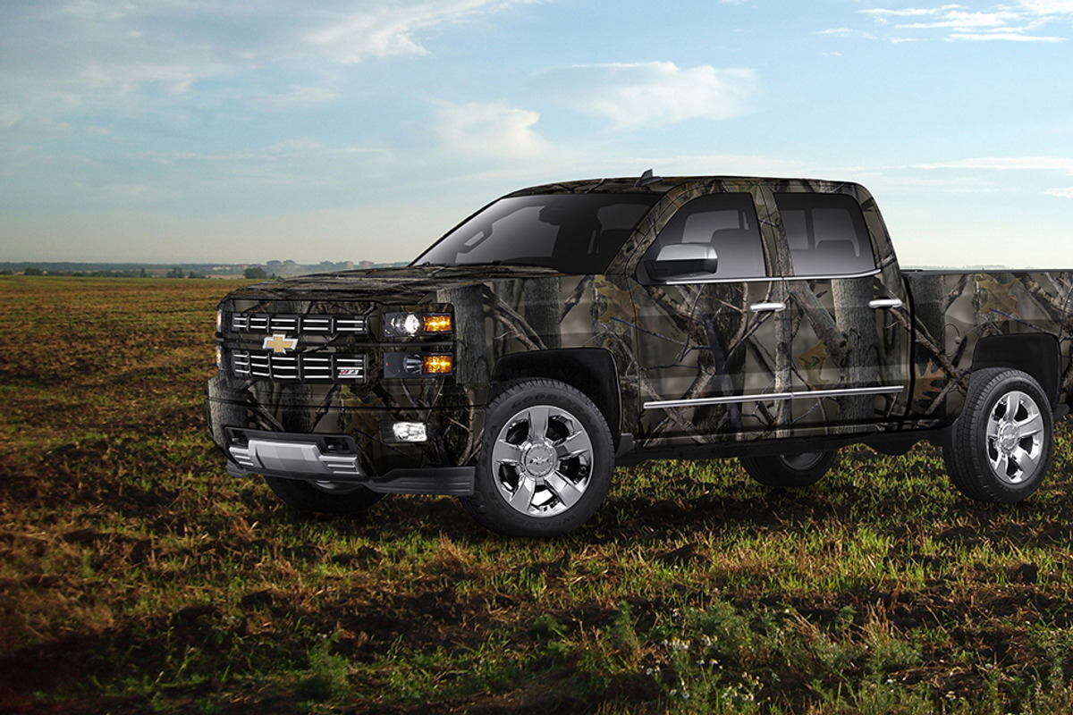 Chevy Silverado Truck PSD mockup v2, a Mockup by mockupdepot (Photo 3 of 3)