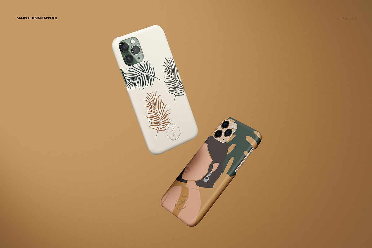 iPhone 11 Pro Matte Snap Case Mockup, an iPhone Mockup by creatsy5 (Photo 11 of 23)
