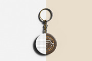 Keychain Mockup - 12 Views, a Merchandise Mockup by Illusiongraphic (Thumbnail 17 of 26)