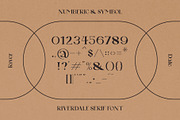 RIVERDALE Serif Font, a Serif Font by Compaq_Creative (Thumbnail 12 of 15)