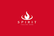 Spirit Red Flame Logo Eye Fire, a Branding & Logo Template by Signatoro (Thumbnail 3 of 3)