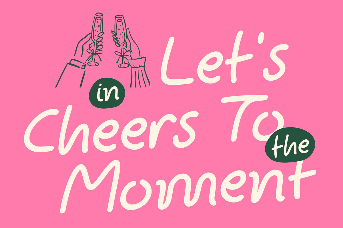 CS Hestia – Fun Handwritten Font, a Handwritten Font by Craft Supply Co. (Photo 2 of 8)