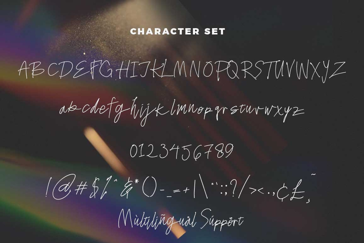 Lingkawi South - Signature Script, a Script Font by Dirtytemp Studio (Photo 8 of 10)