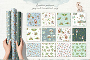 Winter Story. Watercolor Christmas, an Object Graphic by JuliaBadeeva (Thumbnail 8 of 9)
