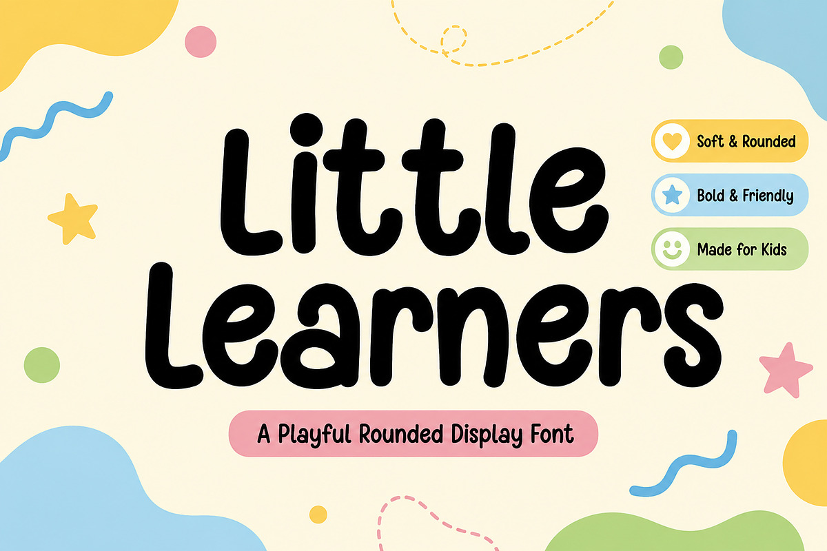 Little Learners, a Handwritten Font by Wow Magic (Photo 1 of 5)