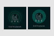 Eid Mubarak Design, a Decorative Illustration by Lakhan1998 (Thumbnail 4 of 6)