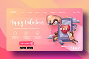 Message for Valentine's day, a Decorative Illustration by Artmeesri (Thumbnail 1 of 3)