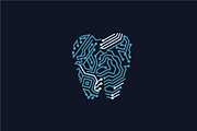 Cyber Tooth, a Branding & Logo Template by radioactivepotatoseeds (Thumbnail 1 of 2)