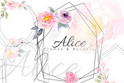 Pink Florals, Roses, Bouquets, an Illustration by Feather Grace Designs (Thumbnail 6 of 11)