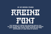 Fast Serious - Racing & Speed Font, a Blackletter Font by QR Design Studio (Thumbnail 2 of 6)