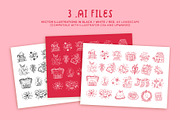 Merry Magical Christmas - Vector, a Seasonal Illustration by Carole Chevalier (Thumbnail 3 of 8)