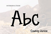 Cowboy Junior, a Slab Serif Font by Wow Magic (Thumbnail 2 of 3)