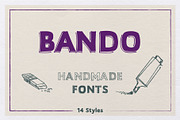 Bando Sans, a Sans Serif Font by K:O\Fonts (Thumbnail 1 of 4)