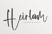 Heirloom - Signature Font, a Handwritten Font by Arendxstudio (Thumbnail 1 of 7)