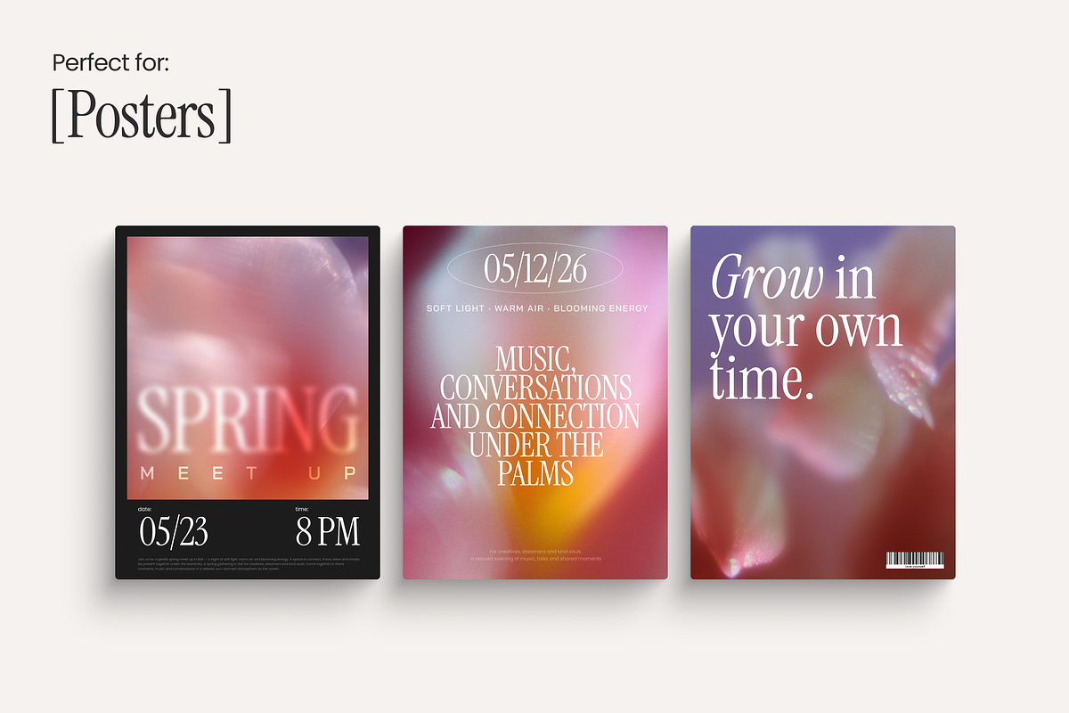 20 Soft Blurred Floral Backgrounds, a Background Graphic by Karisma Studio (Photo 3 of 12)