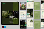 Organic Theme Brochure Template, a Brochure Template by BrandPacks (Thumbnail 1 of 6)