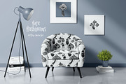 Magic MUSHROOMS. 60 BW Vector Set., an Illustration by Varvara Gorbash (Thumbnail 4 of 11)