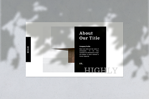 High Creative PowerPoint Template