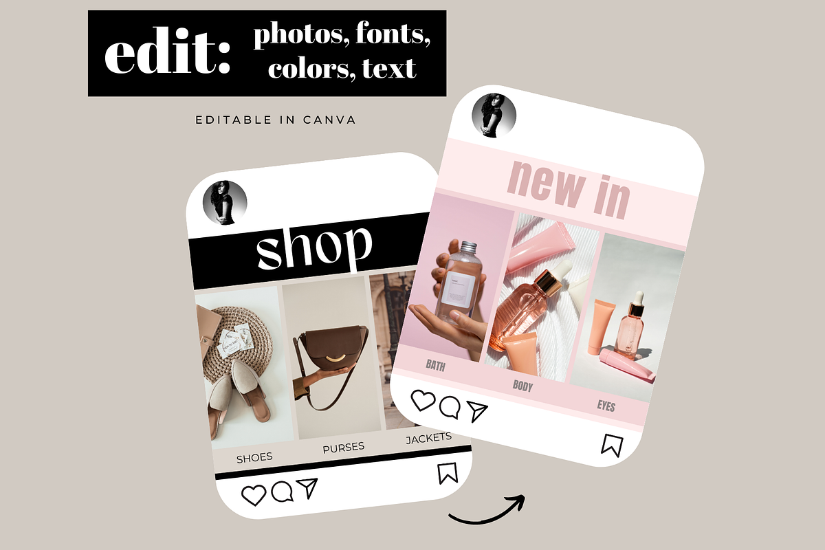 300 Product Instagram Posts, a Social Media Template by Oh So Social Boutique (Photo 5 of 6)