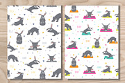 Bunny yoga, an Animal Illustration by pet design shop (Thumbnail 4 of 4)