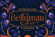 Bellyman Typeface, a Sans Serif Font by alit design (Thumbnail 1 of 15)